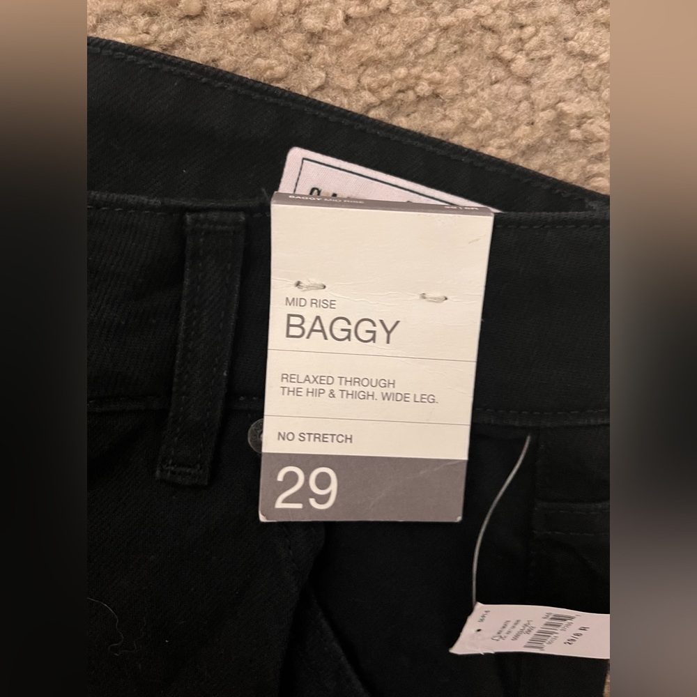 GAP MID RISE ULTRASOFT BAGGY JEANS - Picture 8 of 11